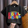 The Amazing Digital Circus Children TShirt Cartoon Printed T Shirts Boys Casual Sports Short Sleeves Tops Summer Kids Clothing