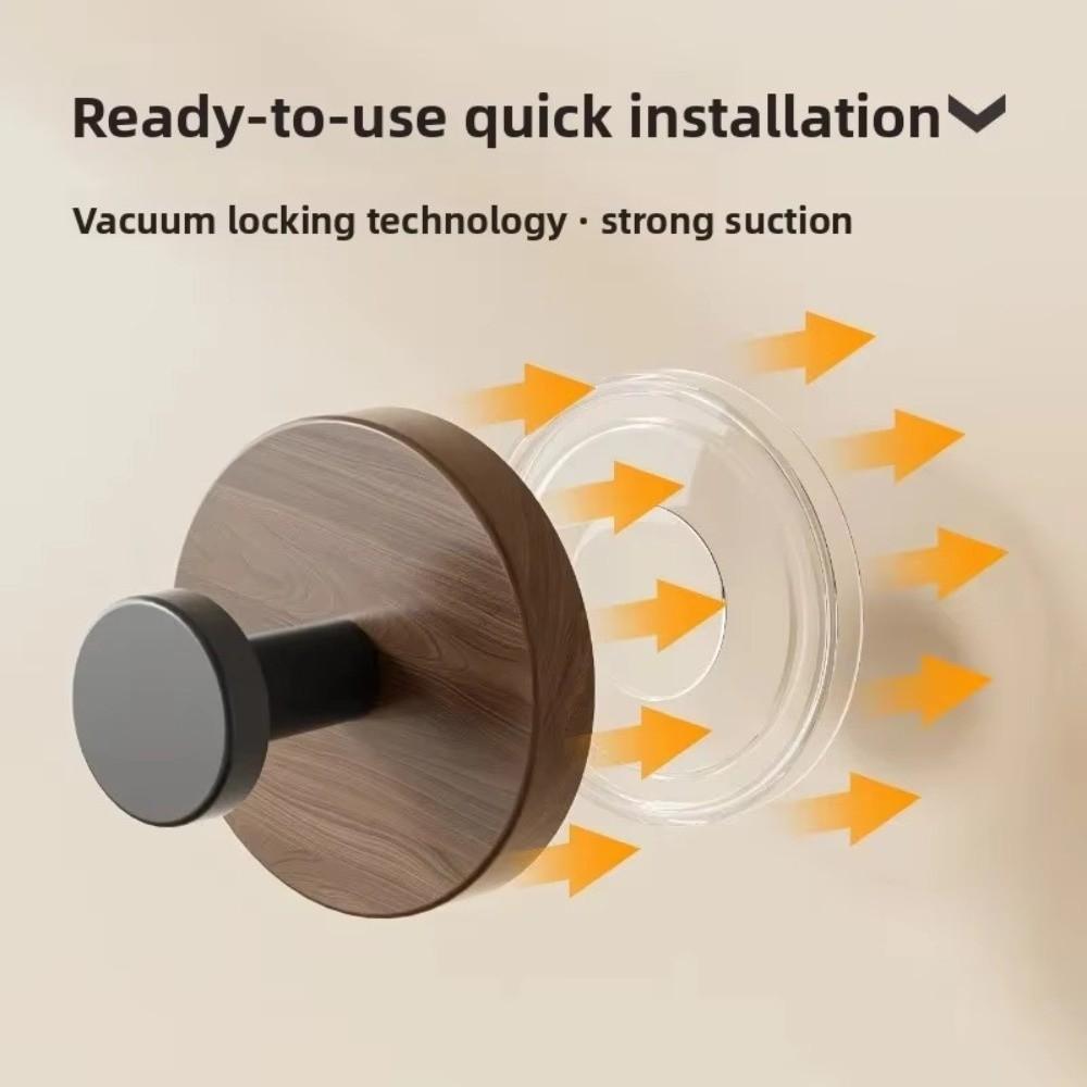 Chinese Style Suction Hook Rotating Heavy-duty Adhesive Hanging Gifts Kitchen Bathroom Rack