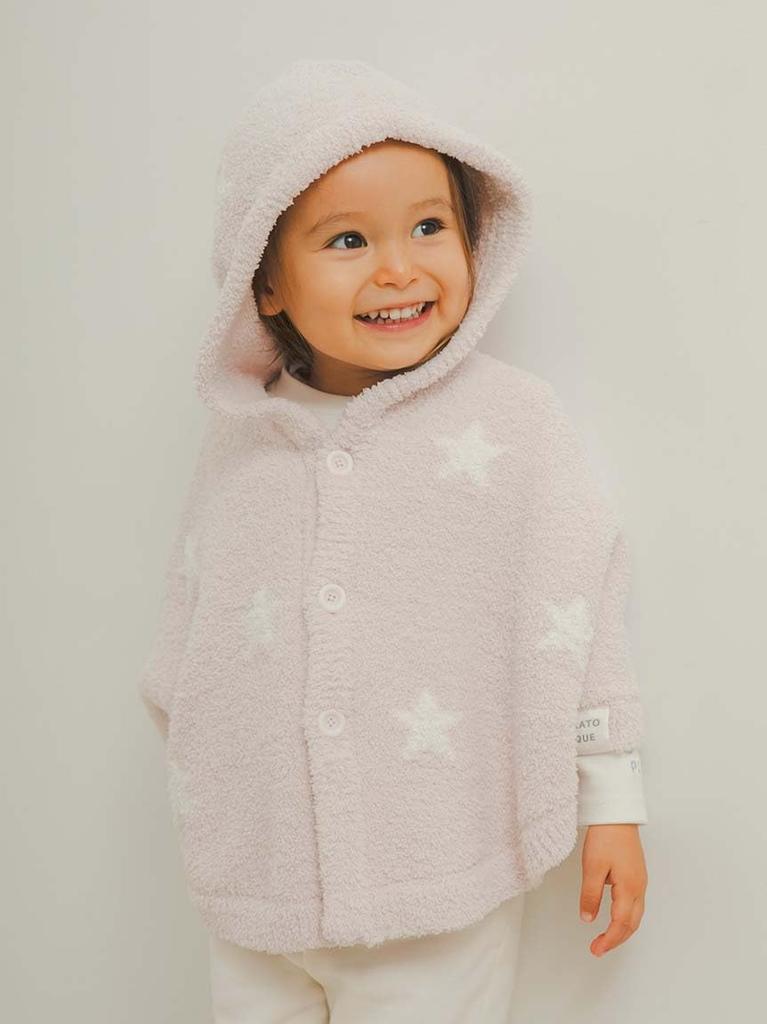 Gelato Pique Baby Powder Star JQD Poncho PBNT251404 PNK