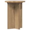 Plant Stand 2 Pcs Artisan Oak Ø29.5 X 40 Cm Engineered Wood