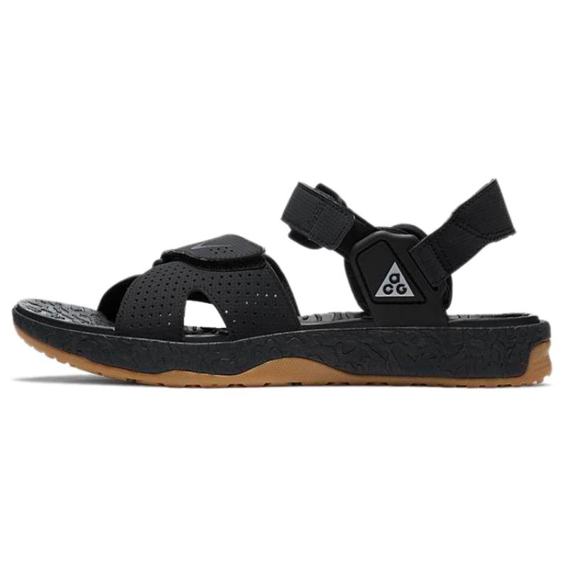 Nike Acg Air Deschutz Black Gum Beach Sandals CT3303-001