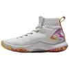 Li Ning CF Tracing The Heart Of Supo Non Slip Lightweight High Top Vintage Basketball Shoes Mens White ABAN035-6
