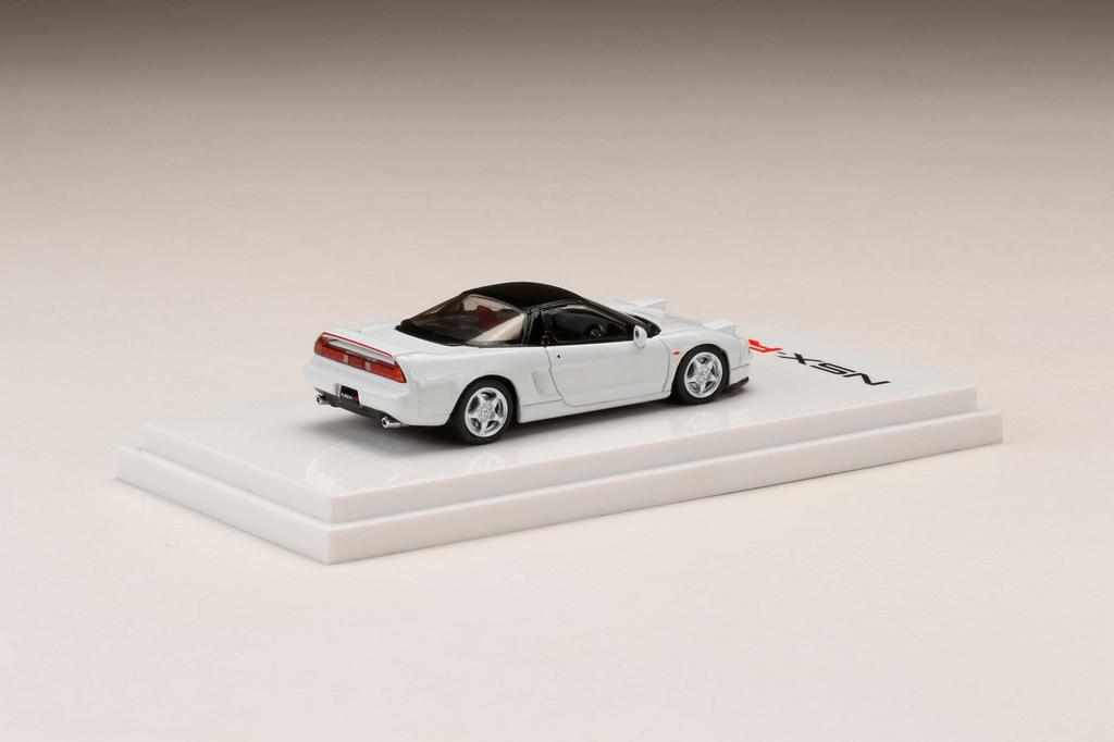 Hobby JAPAN Maßstab Honda NSX Type R 1992 mit Motordisplay Championship Fertigmodell 1/64 (NA1) Modell, Weiß, (HJ642006RAW)