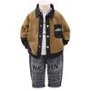 Kids Casual Long-Sleeve Set, Comfortable Daily Wear Outfits