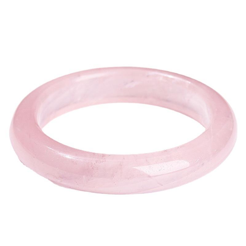 

Браслет из натурального розового кварца, браслет из прозрачного камня гибискуса