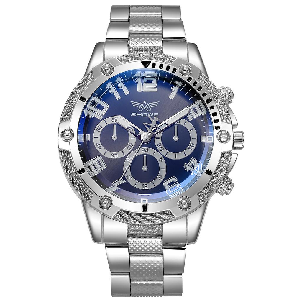 Men Business Watches Fashion Stainless Steel Band Male's Quartz Watch