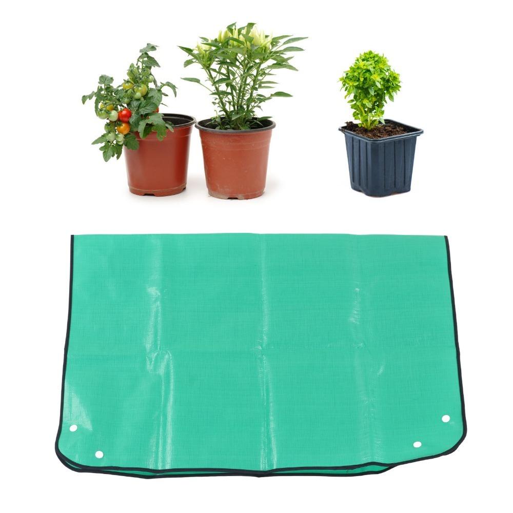 PE Plant Potting Mat Waterproof Gardening Repotting Pad Durable Repotting Tray зелёный