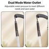 Handheld Bidet Sprayer Kit with Dual Control Valve Multi Function Copper Toilet Faucet Wall Mount