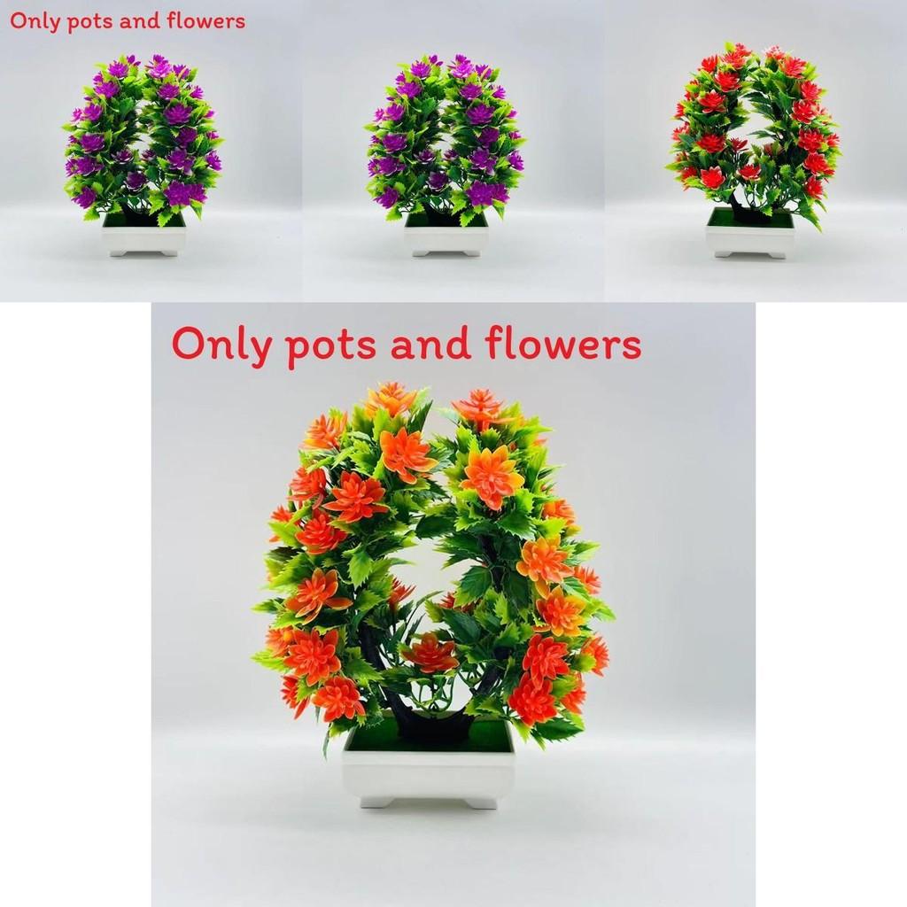 Künstliche herzförmige Nelumbo Sp Pflanze mit rosa und roten Plastikblüten zur Heimdekoration