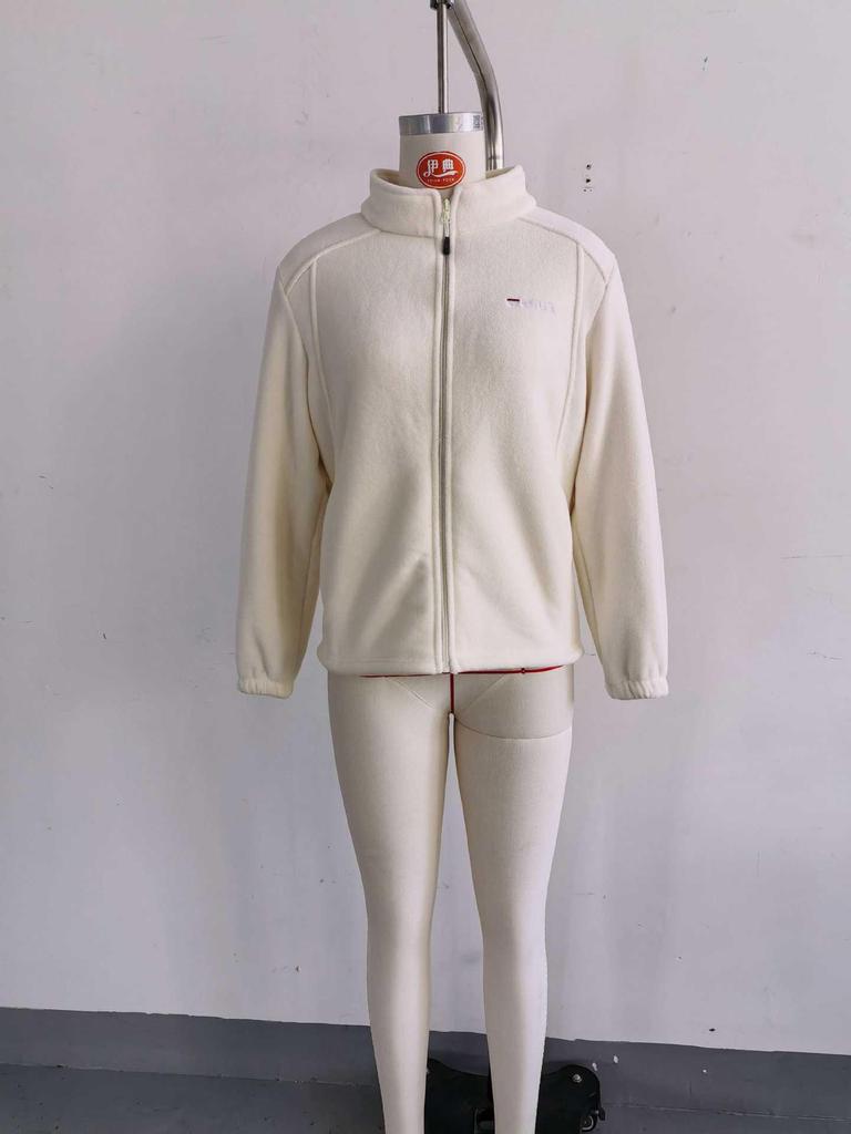 2026 Autumn/Winter Women's Thick Fleece Sherpa Jacket with Warm Stand Collar