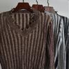 American Retro Sexy V Neck Pullover Fringed Sweater Women's Clothing Spring & Fall Lazy Sweater Long-Sleeved Versatile Top