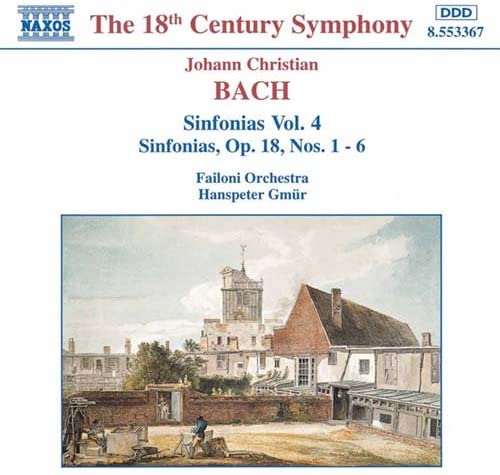 

CD GUMUR - JC Bach: Symphony Collection 4 8553367 Japan ObiClassical Used