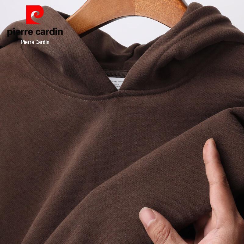 Pierre Cardin Men's 500g Heavyweight Hooded Sweatshirt