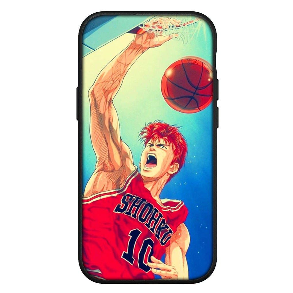 Für Motorola Moto Edge 70 60 50 G54 G86 Samsung Galaxy S25 iPhone 17 16 15 Xiaomi Redmi Note 14 13 Pro Max Handyhülle Slam Dunk Basketball Cover