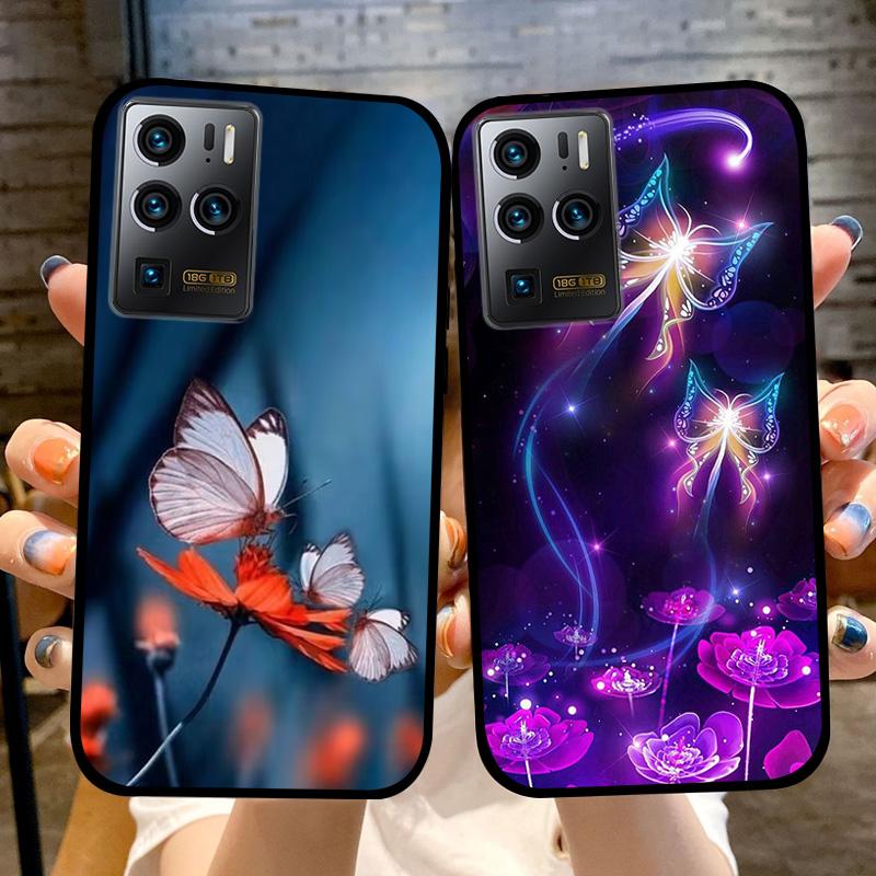 Case For ZTE Axon 30 Ultra 5G Phone Cover For ZTE Axon 30 Pro Cases Axon 30S Shockproof Soft Silicone TPU Bumper Fundas