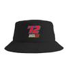 Marco Bezzecchi 72 Klobouk Bucket Hat Pro Ženy Rybářské Klobouky Ležérní Plážové Cestovní Čepice Prodyšné Harajuku Tištěné Ochranné Čepice Proti Slunci