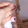 Eyeball Charms Halloween Eyes Keychain Resin Material Eye Keychain Gothic Eye Keychain  Cool Decor