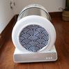 Stainless Steel Cat Litter Box with Dustproof, Odor-Control, Litter-Trapping Door Curtain for Privacy.