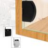 Glass Door Hinge Frameless Shower Door Hinges Stainless Steel Door Hardware Hinges for Glass Doors Display Wine Cabinets