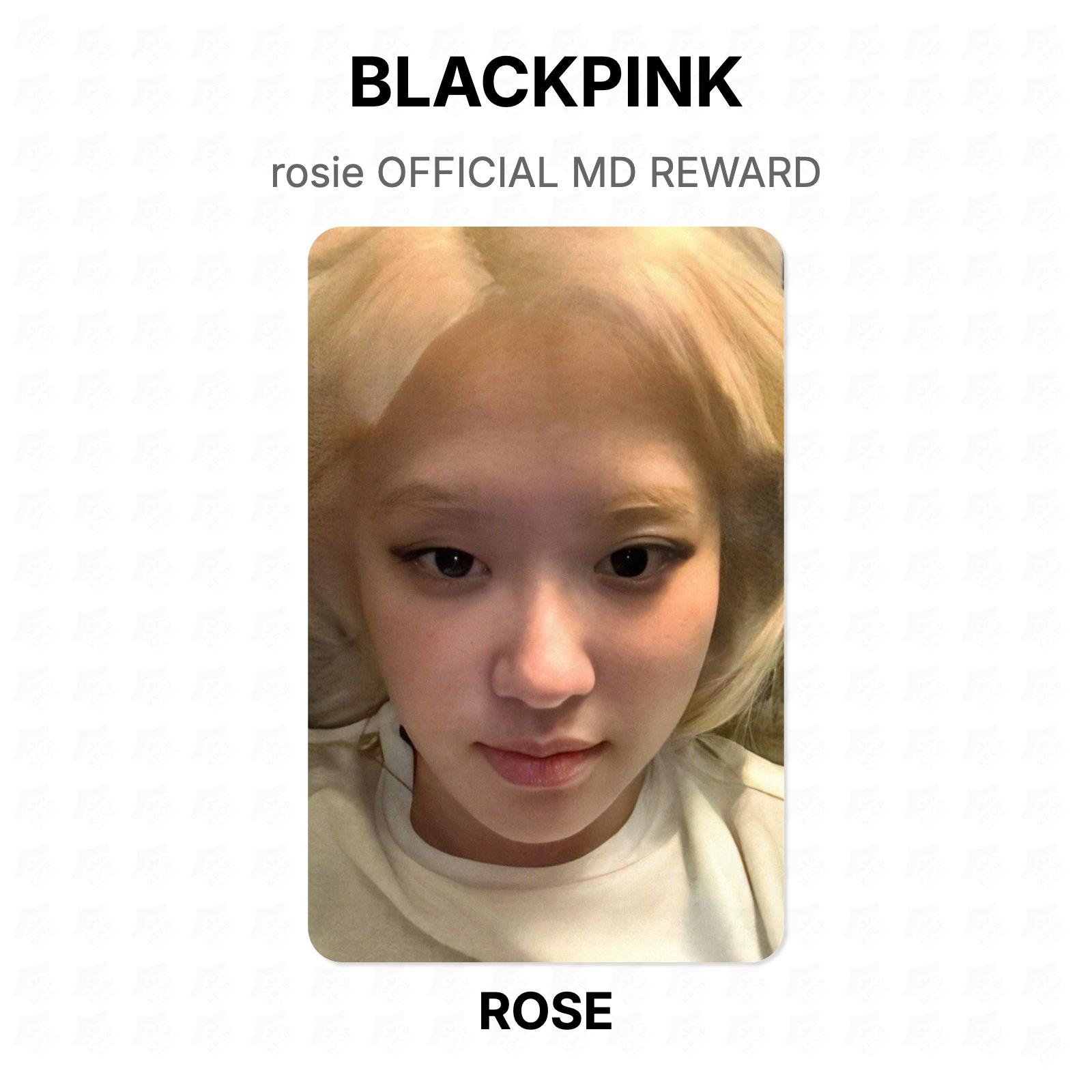 BLACKPINK rosie OFFICIAL MD REWARD Official
