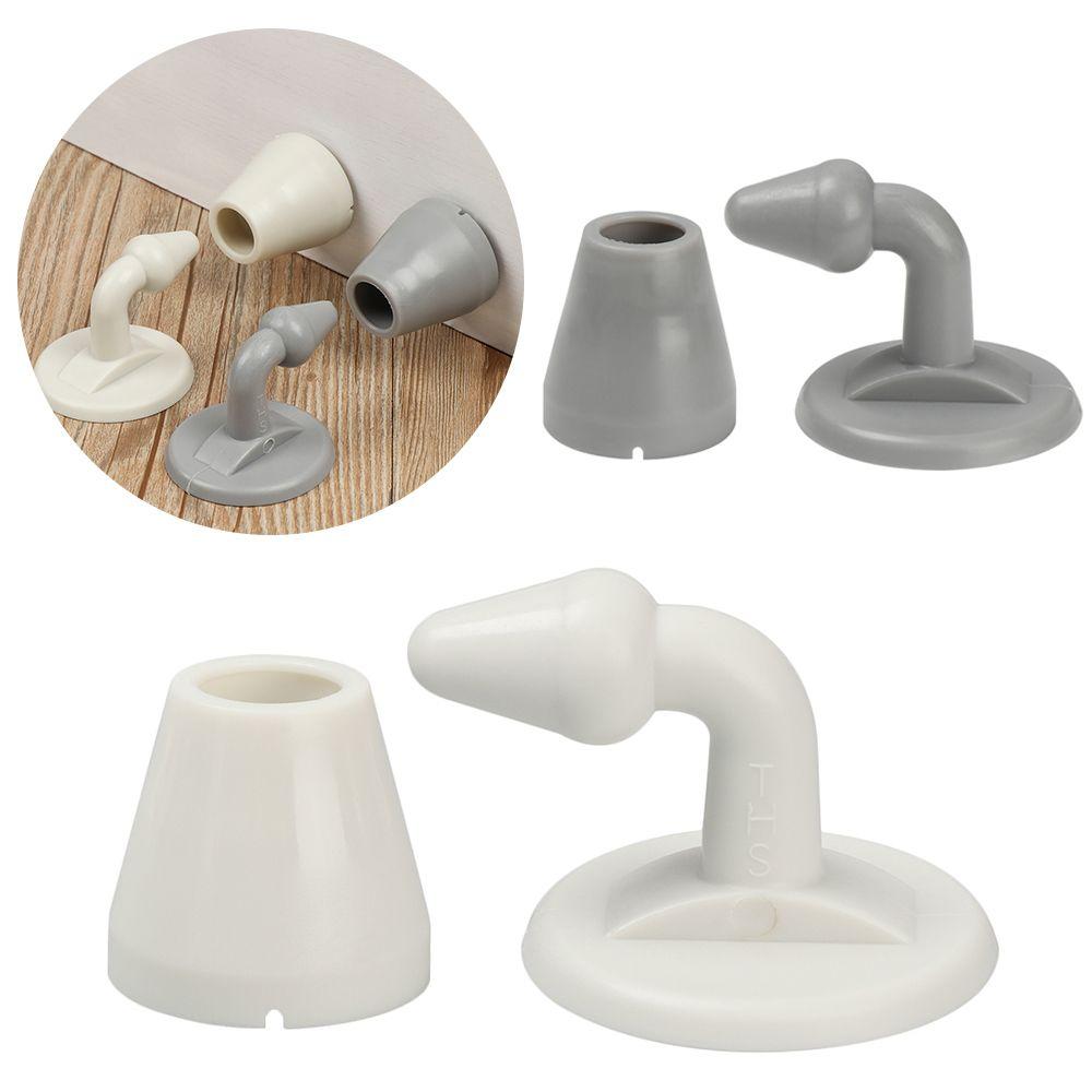 

ABS Silicone Anti-Collision Self Adhesive Door Stopper Door Wedge Block Wall Protector
