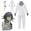 Danganronpa V3 Anime Ouma Kokichi Cosplay Costume School Uniform Cloak Set Full