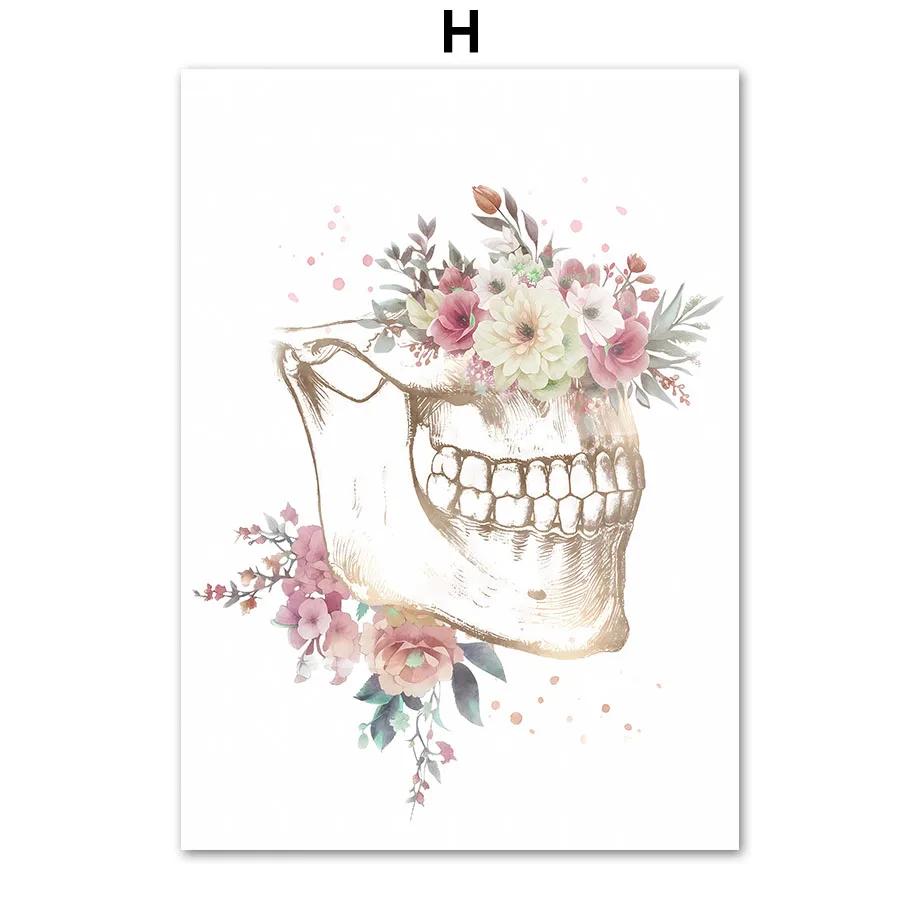 

Акварель Зуб Анатомія Ілюстрація Плакат Подарунок Здоров я ротової порожнини Квітковий стоматолог Інструмент Настінне мистецтво Принти Картина на полотні Декор стоматологічної клініки 21x30cm No Framed