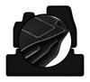 Complete Set of Velour Floor Mats For: Ford Mustang Mach-e 0 (2020-)