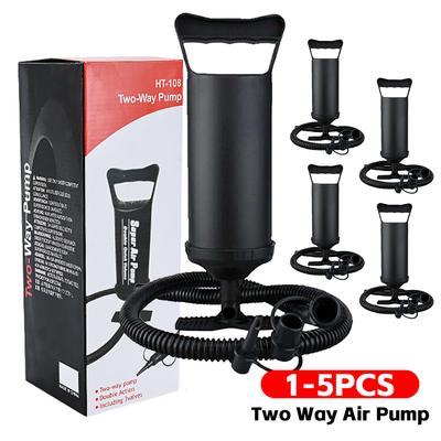 Hand Pulled Inflatable Pump Fast Inflation Inflatable Hand Pump Two-Way Handheld Inflatable Air Pump for Pool Rafts