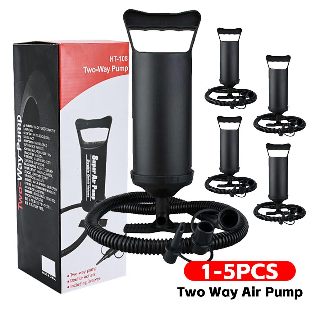 Ручной надувной насос Быстрое надувание Ручной надувной насос Двусторонний ручной надувной воздушный насос для бассейна, плотов China Mainland