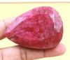 688.15 Carat Wonderful Christmas Day Offer Red Ruby Pear Shape Certified Africa Gemstone SN223
