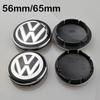 4 stycken 55 mm 65 mm bilmodellering navkapsel emblem navkapsel lämplig för VW Volkswagen Golf Sharan Passat Tiguan Tillbehör