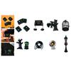 Halloween Figuren Sammlung zur Szenendekoration mit Mini-Statuen