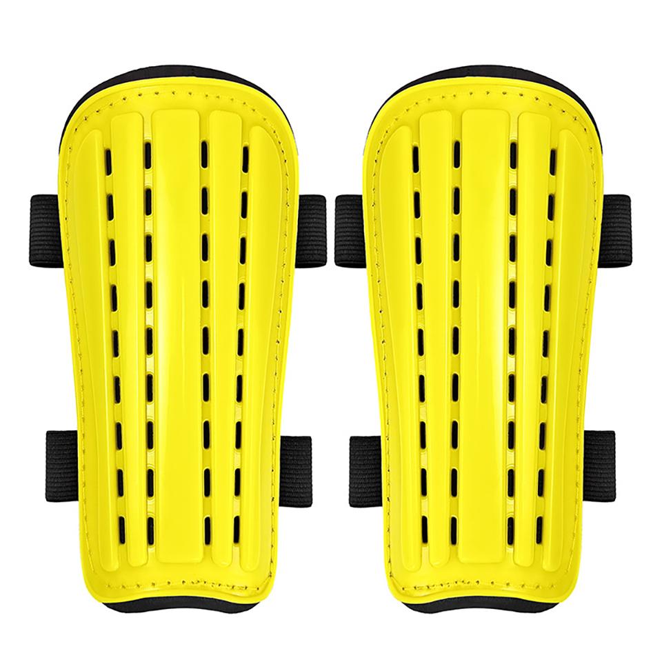 Loogdeel 1 Pair New Lightweight Youth Adult Shin Guards for Soccer Protective Shin Pads for Kids Boys Ages Training and Matches
