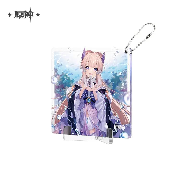 Sunsyea Genshin Impact Official Merch miHoYo Original Authentic Birthday Series Coaster Keychain Stand Wanderer Alhaitham