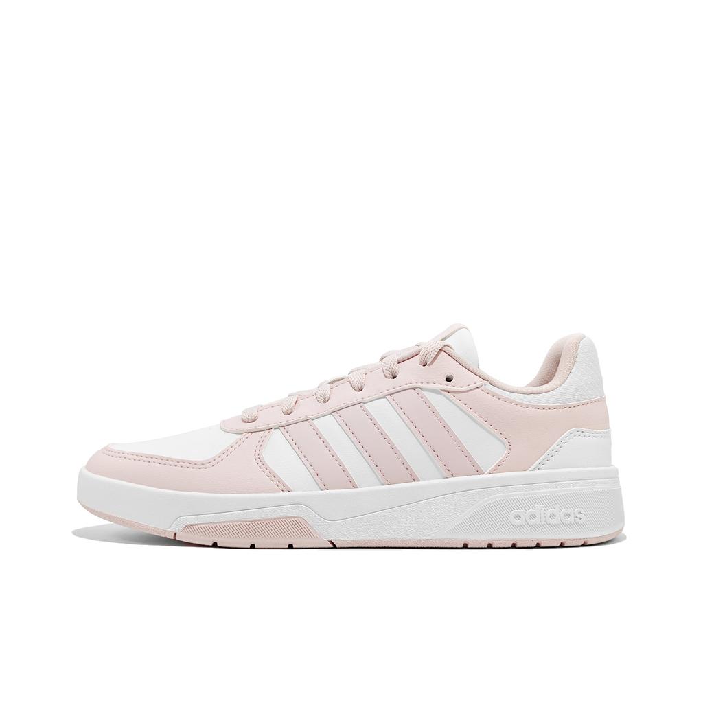 Adidas COURTBEAT Cherry Blossom Charm Synthetic Leather Slip Resistant Cushioning Abrasion Resistant Low top KI6785(Team1002-)