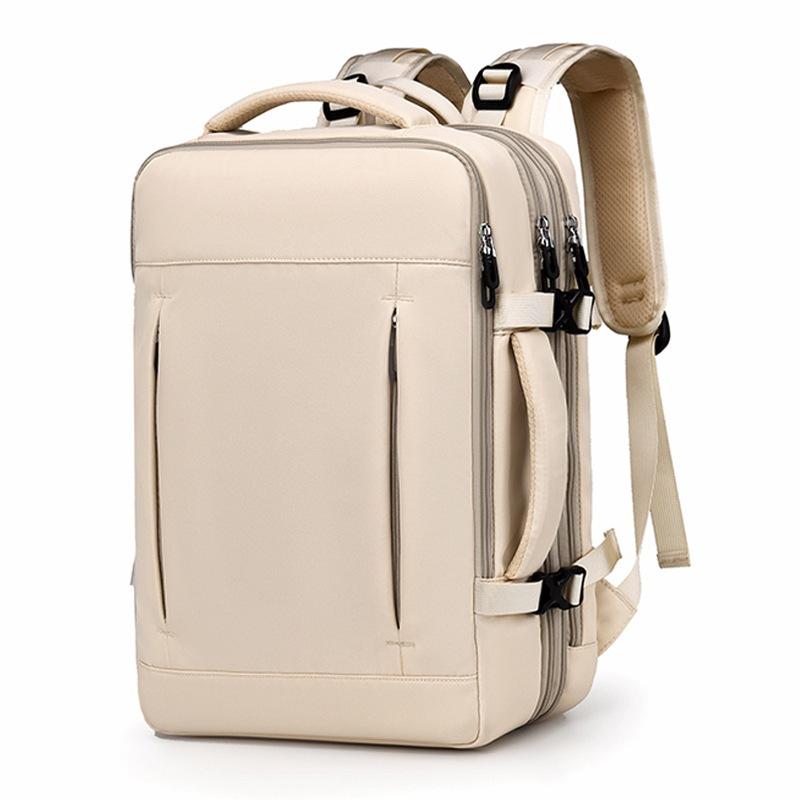 Men's Large Capacity Backpack Fashionable Travel Women's Backpack Trendy High-end Lightweight Schoolbag Waterproof Computer Bag