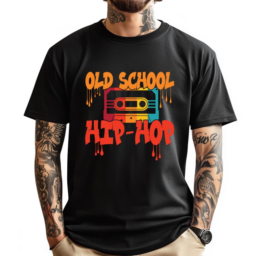 Oldschool Cassette Tape 80s 90s Cassette Tape Funny T Shirts Men New Shirts And T-Shirts Valentines Day - Men s Summer Cotton... S разноцветный