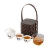 Shangqi White Porcelain Travel Tea Set