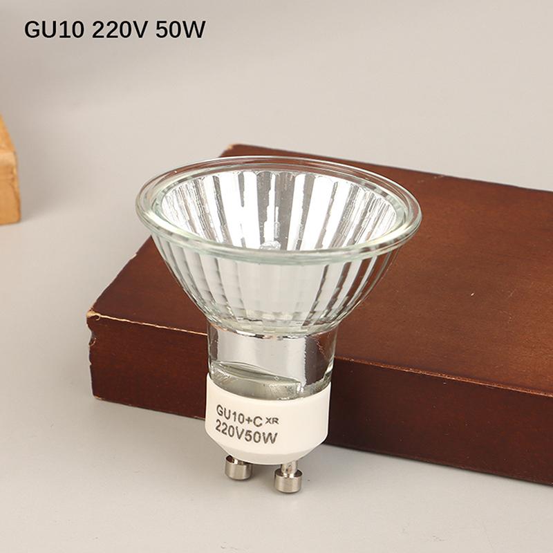 Gu10 Mr11 Mr16 Halogen Reflector Cupă Lumină Sticlă Groasă Halogen Tungsten Spot Lampă Cupă 120V 220V 35W 50W Bulă