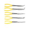 Extra Long Nose Pliers Straight Bent Tip Mechanic Equipment Hand Tools 1Pc