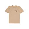 Vans X Spitfire Logo Print Casual Crew Neck Short Sleeve T-Shirt Unisex Tops Brown VN000GEB4MG