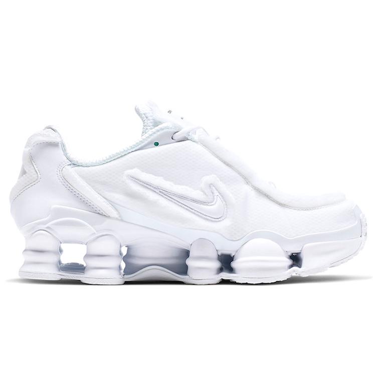 New Nike X Comme Des Garcons Shox Tl 'White' Women's CJ0546-100