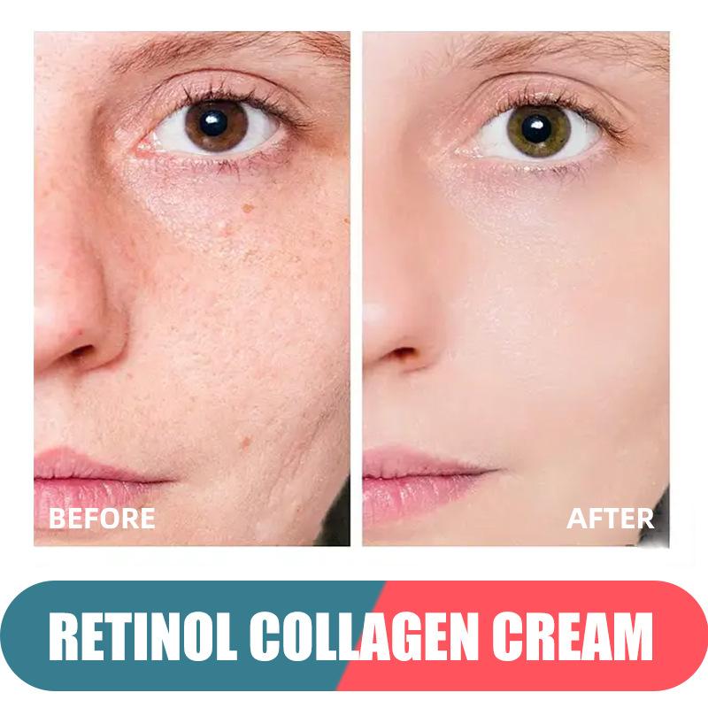 Retinol Pressed Face Cream 50ml Mooth Delicate Radiant and Translucent Rapid Absorption of Skin Retinol Anti Aging Serum
