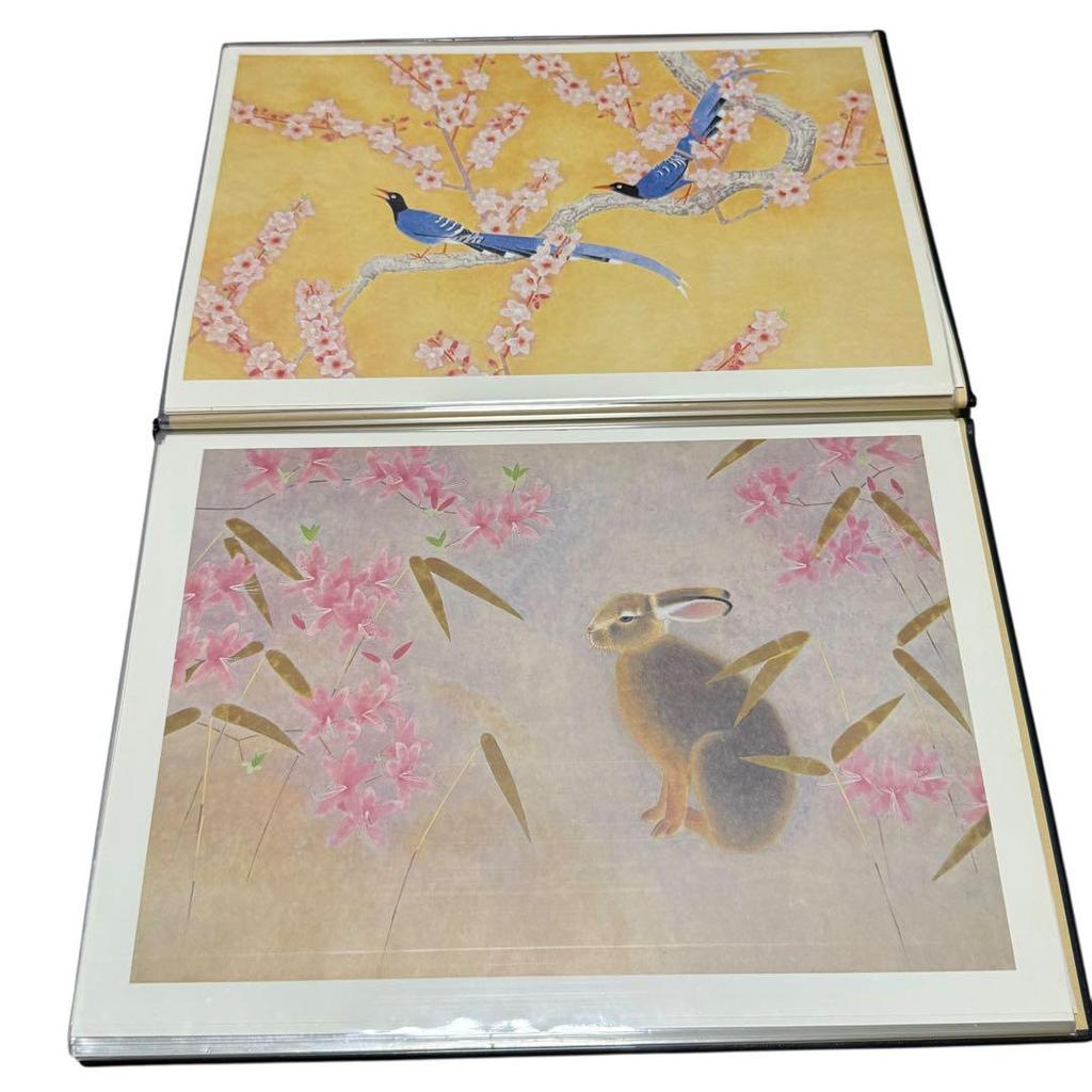 [USED] A Collection of 36 Japanese Paintings by the Great Masters, Including Shoko Uemura, Toshio Matsuo, and Others