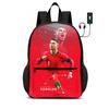 ONE PIECE Monkey D. Luffy 18.5inch Knapsack Animated Child Schoolbags for Boys Girls,Durable & Light Weight Bags for Pupil