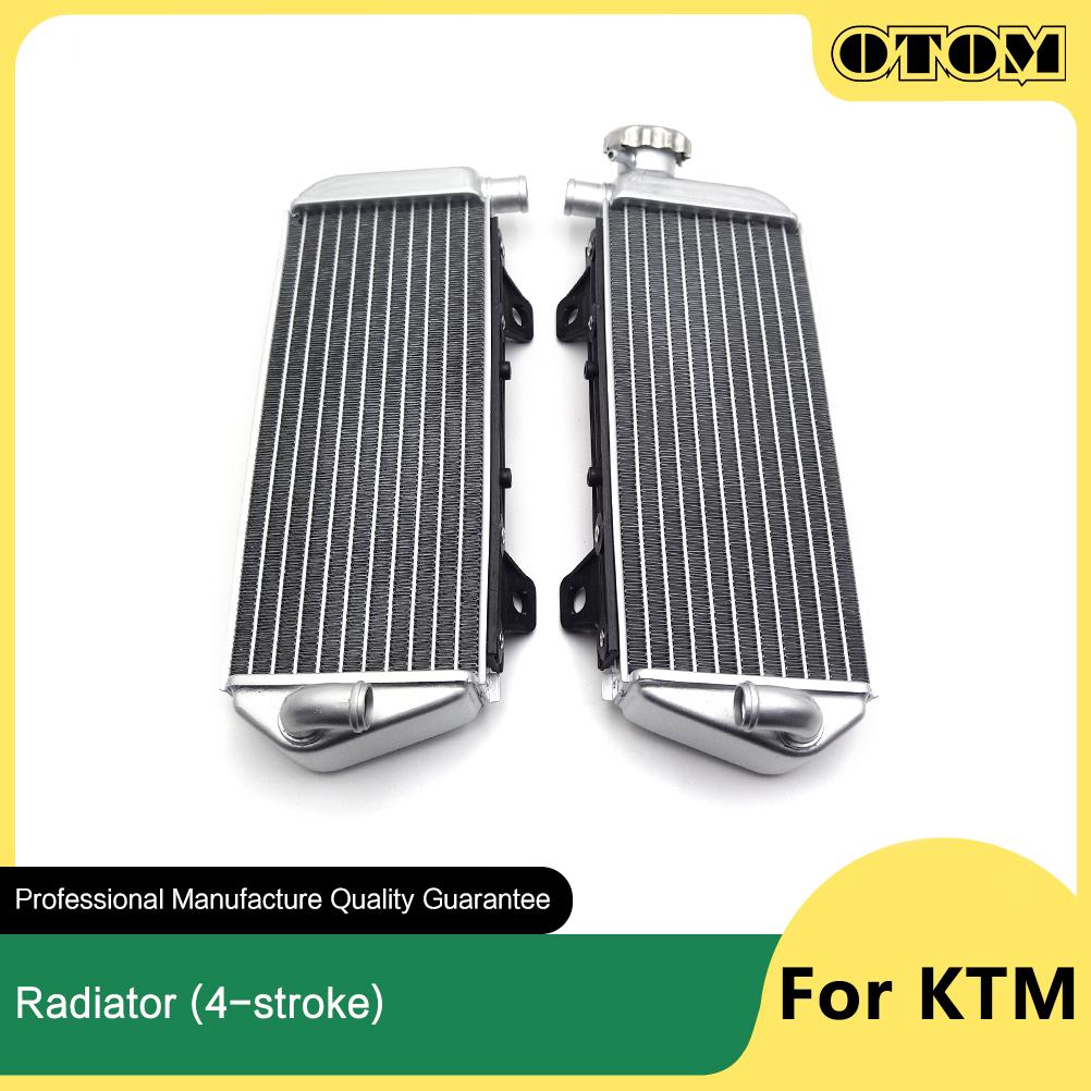 OTOM 2023 Motorcycle Radiator Left Right Engine Cooler Cooling For KTM SXF XCFW SMR HUSQVARNA FC FE GASGAS ECF MCF 4-stroke Bike