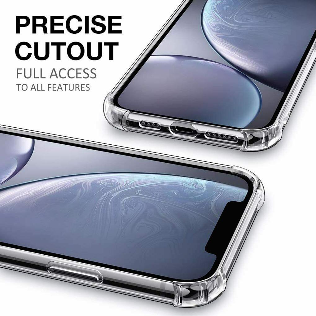 Anti\-drop Phone Cover Shockproof Soft Case TPU Clear Cover Replacement for 12/12 Pro/ 12 Mini/12 Pro Max