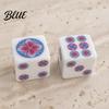 Board Game Dice Game Portable Mahjong Decorative Set 2Pcs 25MM for Table Casino Theme Party Mah Jongg Accessories Gift
