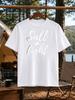 Men's TShirt Featuring a HighQuality Elegant Design with a Salt Light Bible Verse This Black Tee Is